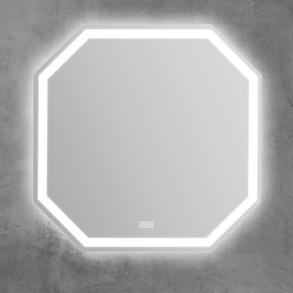 Зеркало BelBagno SPC-OTT-800-800-LED-TCH-WARM