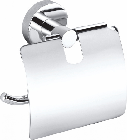 Держатель для туалетной бумаги с крышкой WONZON & WOGHAND EASY, хром WW-8126