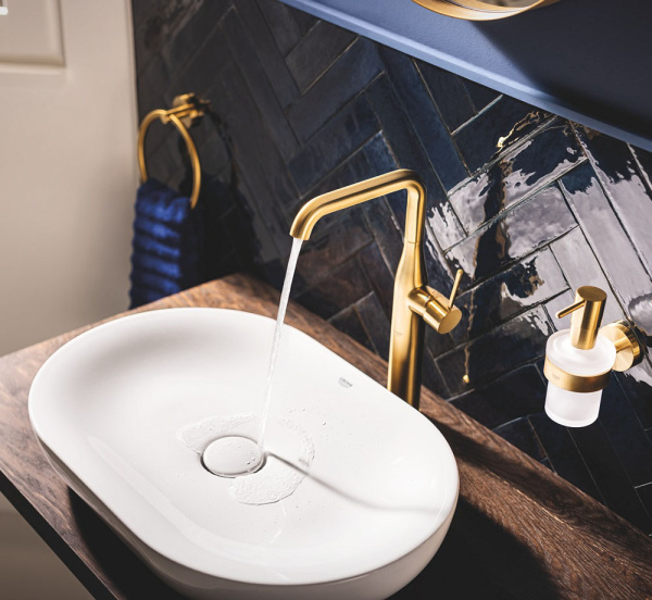 Смеситель для раковины однорычажный Grohe Essence New 32901 GN1 (32901GN1) холодный рассвет матовый