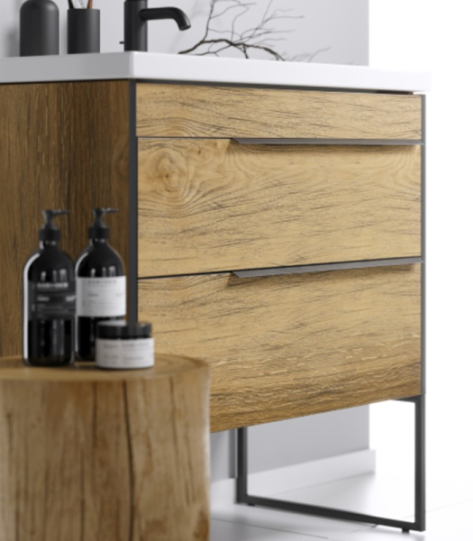 Тумба под раковину Aqwella Fargo 80 FRG0108DB