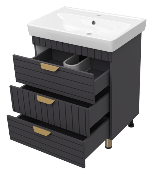 Тумба под раковину Brevita Gloster 70 GLOS-06070-48-2