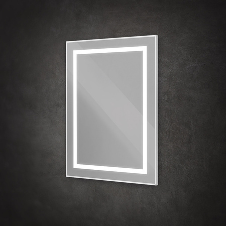 Зеркало (50х80) BelBagno Kraft SPC-KRAFT-500-800-SENS-AL с подсветкой