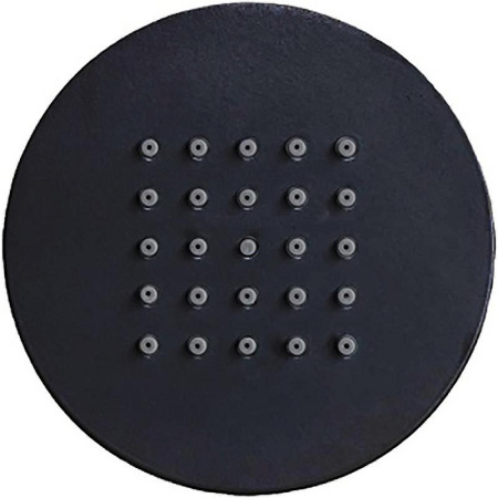 Боковая форсунка Bossini Tondo Flat I00175.073 черная матовая