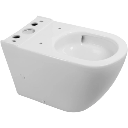 Чаша напольного безободкового унитаза BelBagno Sfera-R BB2141CP-TOR/SC без бачка с сиденьем микролифт