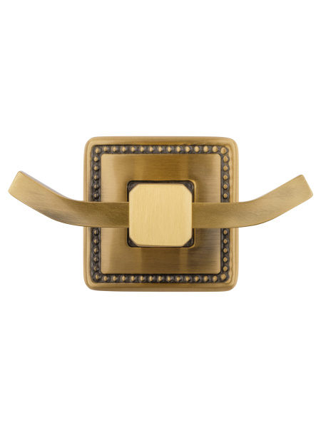 Двойной крючок для ванной WONZON & WOGHAND ROMA, бронза WW-7225