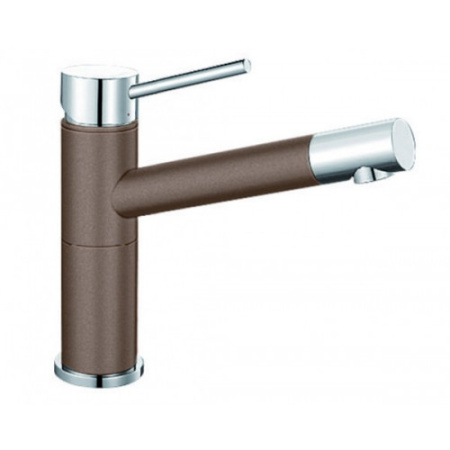 Смеситель Blanco Alta Compact Silgranit (мускат/хром) 521738