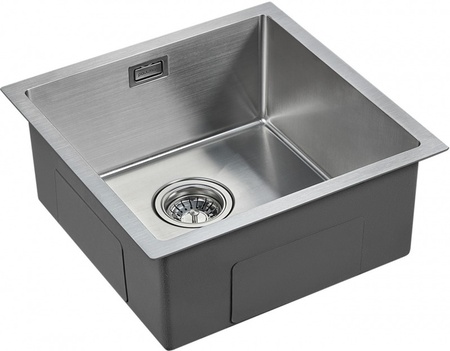 Кухонная мойка Paulmark  Aller PM904444-BS брашированная нерж.сталь