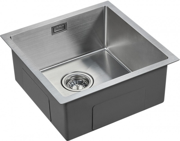 Кухонная мойка Paulmark  Aller PM904444-BS брашированная нерж.сталь