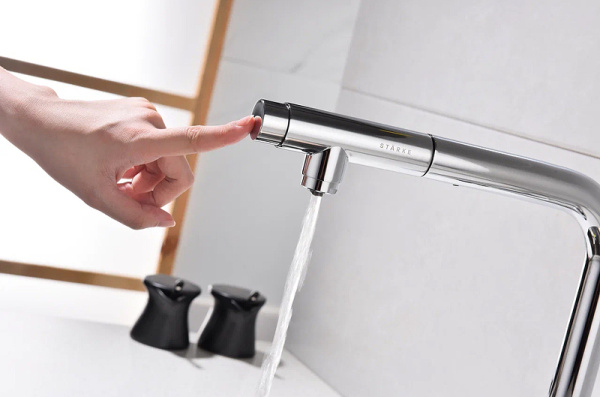 Смеситель для кухни с подключением к фильтру  Paulmark Viper Vi213105-CR