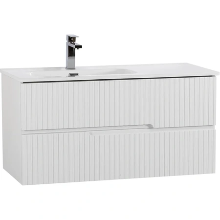 Тумба под раковину Cezares DUET-N-1000-2C-SO-BL-L Bianco Lucido