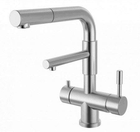 Смеситель для кухни Zorg ARCADA INOX SZR-1068P-D