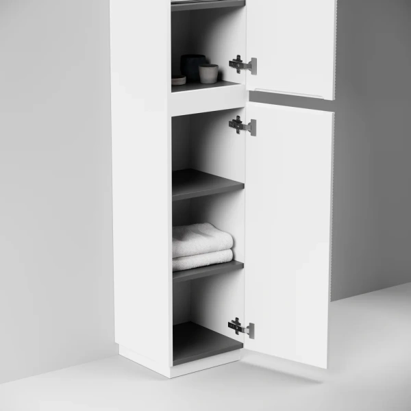 Шкаф-пенал напольный Sancos Folk Floor PFL35FW белый матовый