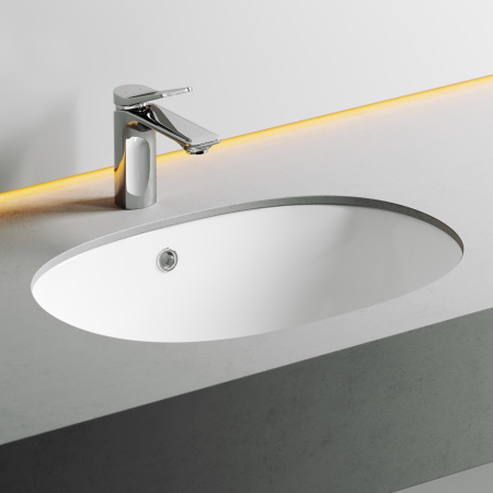 Раковина встраиваемая снизу (56,5х38,5) Ceramica Nova ELEMENT CN6044