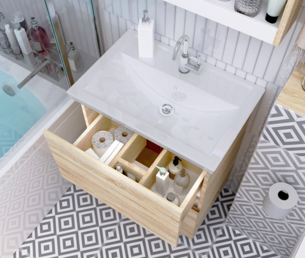 Тумба под раковину 1Marka  Aris 60Н У76060