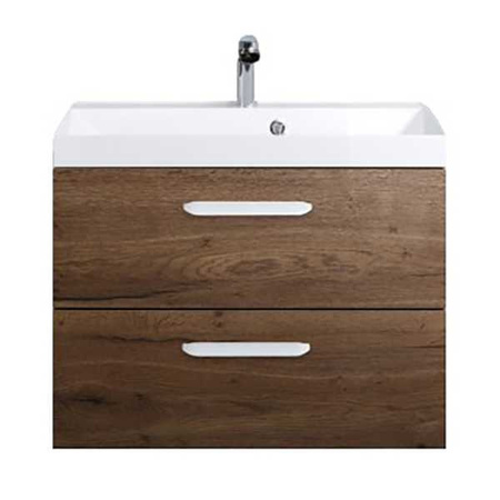 База под раковину подвесная BelBagno AURORA-700-2C-SO-RT Rovere Tabacco
