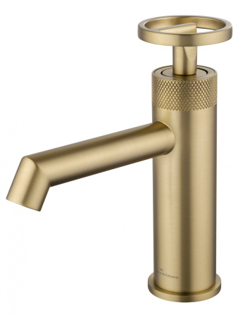 Смеситель для раковины WONZON & WOGHAND, брашированное золото WW-H1065-BG