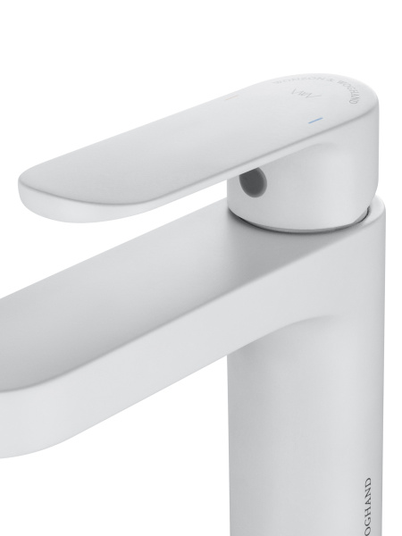 Смеситель для раковины WONZON & WOGHAND, белый матовый WW-H1032-MW