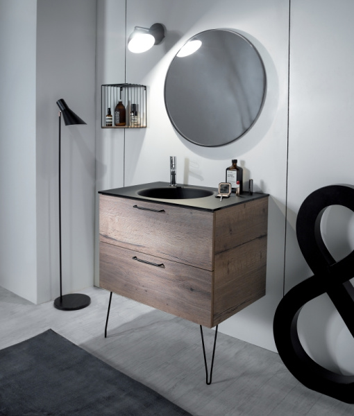 Тумба под раковину Jacob Delafon Odeon Rive Gauche 60 EB2520-R5-E52+EXBA112-00