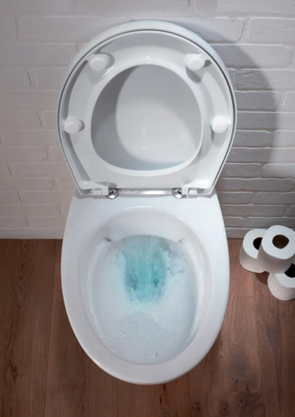 Унитаз подвесной безободковый  Jacob Delafon Patio Rimless EDV102-00 без сиденья