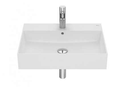Раковина подвесная (60х49) Roca Inspira square  32752C620 белый матовый