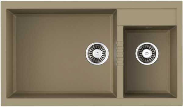 Мойка для кухни Omoikiri Tedori 86-2-LB-CH 4993937