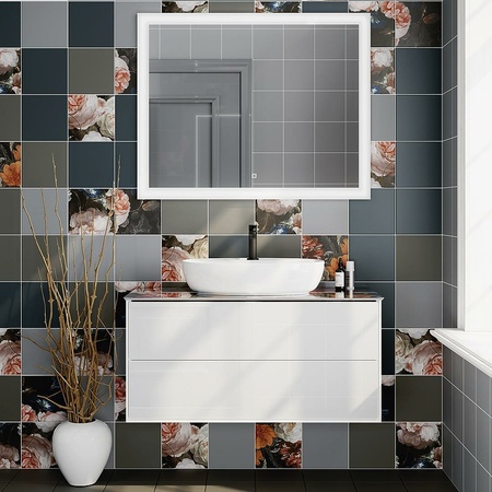 Раковина накладная (60х40) Kerama Marazzi Plaza PLR.wb.60.1