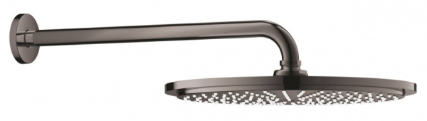 Верхний душ с кронштейном GROHE Rainshower Cosmopolitan Metal 26066 A00 (26066A00) темный графит Верхний душ с кронштейном GROHE Rainshower Cosmopolitan Metal 26066 A00 (26066A00) темный графит