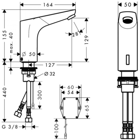 Смеситель для раковины Hansgrohe Focus 31172000