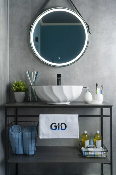 Раковина накладная (46х46) Gid N9073