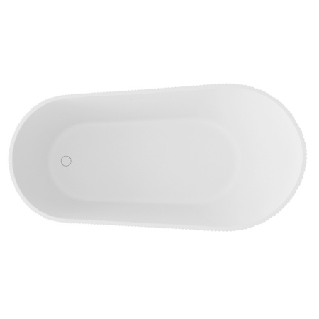 Акриловая ванна (170х80) ABBER AB9445MW без гидромассажа, белый