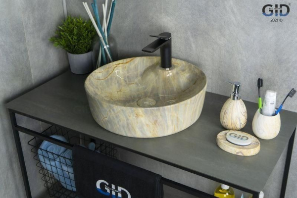 Раковина накладная (44х44) Gid Mnc534