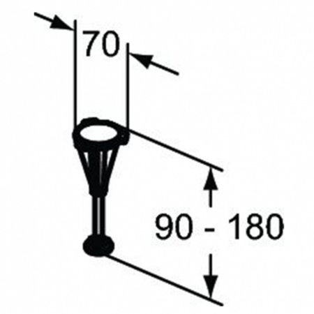 Ножки для поддонов Ideal Standard ULTRA FLAT NEW, T462767