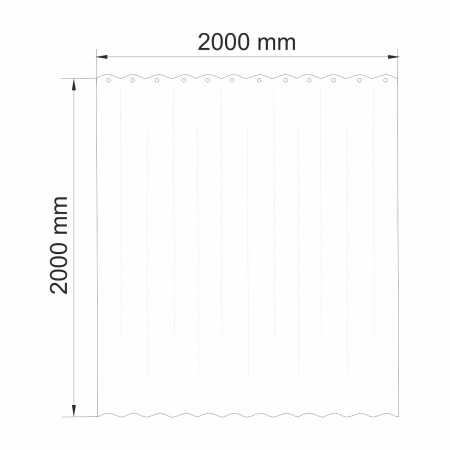 Штора для ванной WasserKRAFT Oder SC-30502