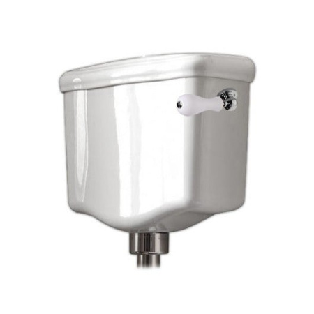 Бачок низкий для унитаза с боковым отверстием для ручки смыва Kerasan Retro 107201