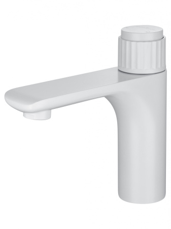 Смеситель для раковины WONZON & WOGHAND CLICK, белый матовый WW-A40412-MW