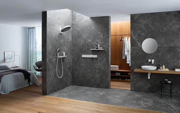 Смеситель для раковины встраиваемый Hansgrohe Metropol 32526700 белый матовый
