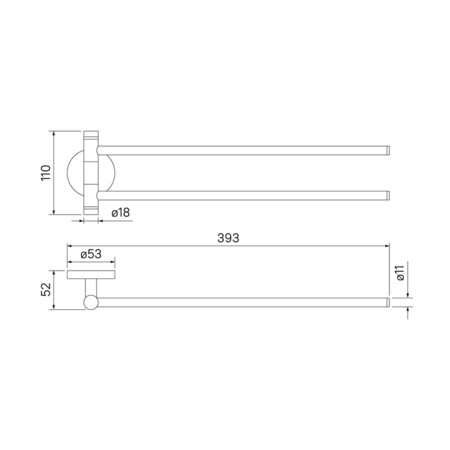 Полотенцесушитель, IDDIS SENSS20i49, хром