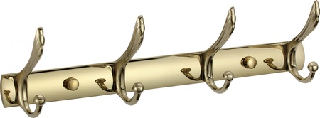 Планка с крючками 4 крючка Savol S-00114B