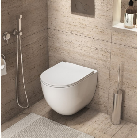 Комплект унитаза с инсталляцией Grossman Galaxy 97.4411SQC.01.300 с клавишей смыва