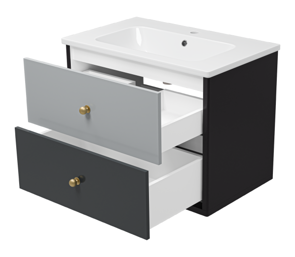 Тумба под раковину  80 Brevita Кристиан  Кри-06080-01-012Я без раковины