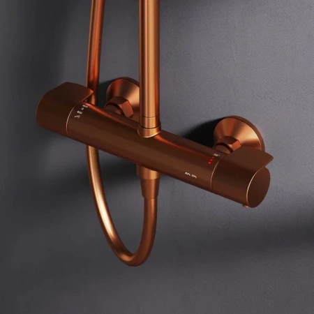 Душевая система AM.PM X-Joy F0785A444 бронза