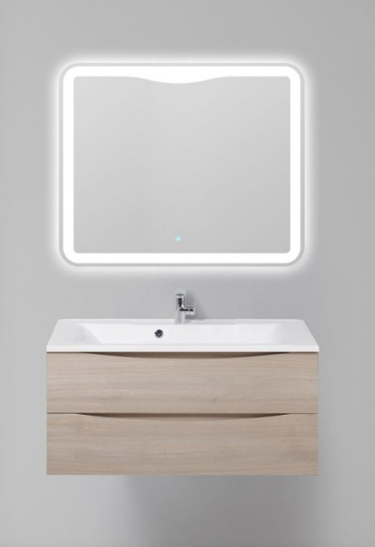 База под раковину подвесная BelBagno MARINO-1000-2C-SO-RG-P Rovere Grigio