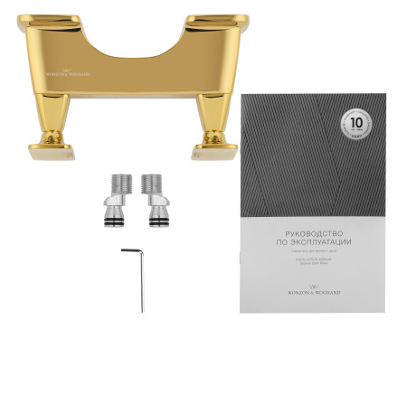Смеситель для душа WONZON & WOGHAND SHAKESPEARE, темное золото WW-654101-DG