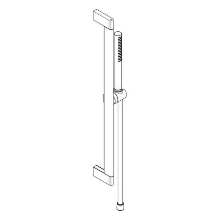 Душевой гарнитур Hansgrohe Pulsify S 1jet EcoSmart 24372700 белый матовый