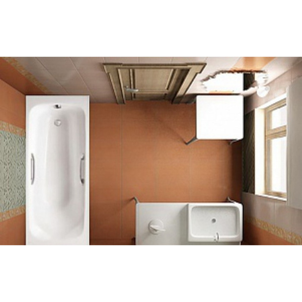 Ванна чугунная (160х70) Jacob Delafon Melanie  E2935-00  