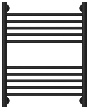 Полотенцесушитель Водяной Прямая Сунержа Богема + (60х50) Матовый Черный 31-0220-6050