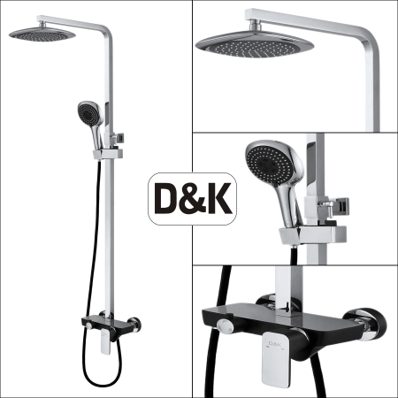 Душевая система D&K Berlin Technische (DA1433715A02)