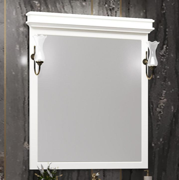 Зеркало Opadiris Борджи 85 00-00007323 слоновая кость, без светильника