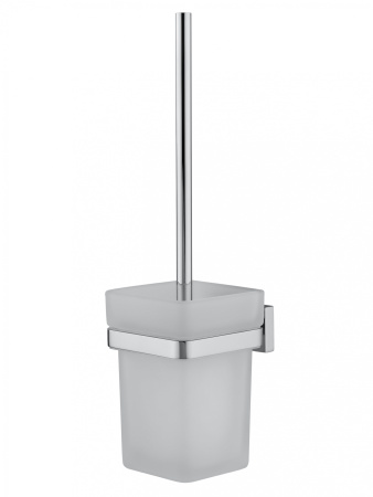 Туалетный ершик в комплекте WONZON & WOGHAND FLAT, хром WW-9729