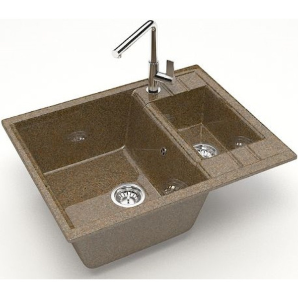 Кухонная мойка Marrbaxx Жаклин Z190 Z190Q009 коричневый
